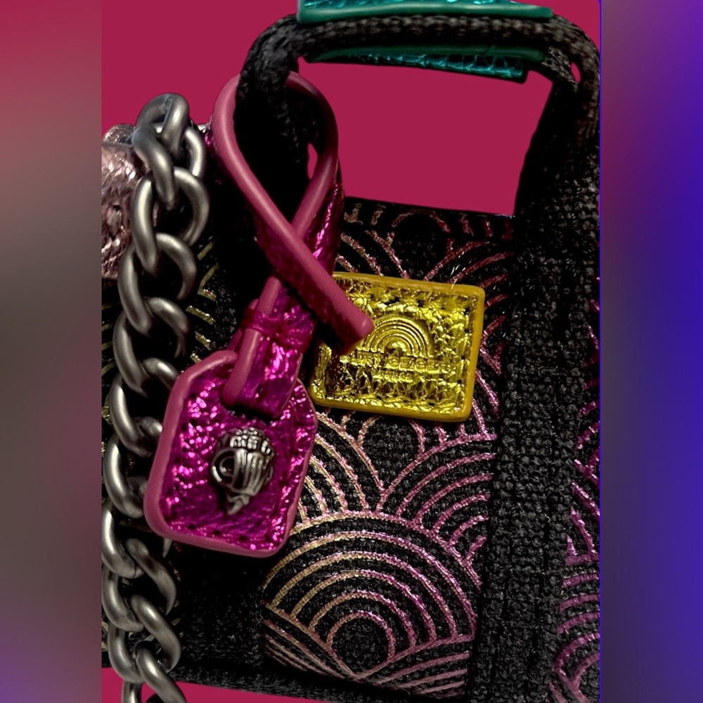 Kurt Geiger MiniBag Keychain/Bag-charm Southbank NEW/tags/box - Picture 13 of 15